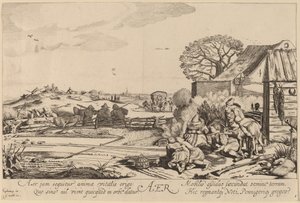 Aire de Jan van de Velde II after Willem Buytewech