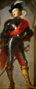 Retrato del Cardenal-Infante Fernando de Austria (1609-1641) por Jan van den Hoecke, ca. 1634 de Jan van den Hoecke