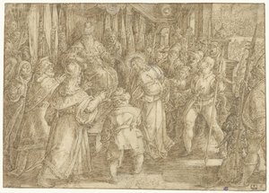 Cristo ante Pilatos de Jan van der Straet