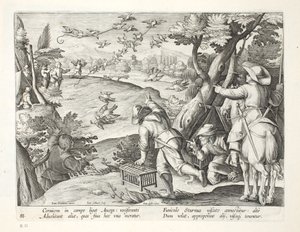 Cazadores de cuervos, ilustración de 