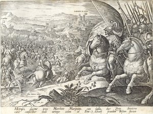 La Batalla de Labadia si Sena y San Abonda, lámina 3 de 