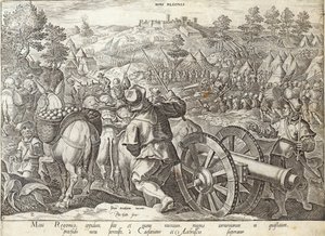La batalla de Mons Regionis, placa de 
