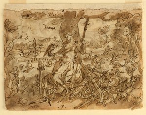 Diana (Venatio) de Jan van der Straet, called Stradanus