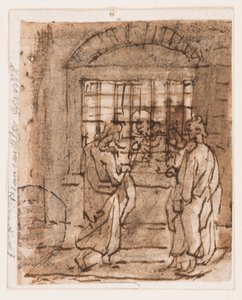 San Pedro en prisión de Jan van der Straet, called Stradanus