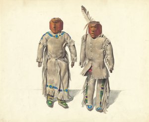 Muñecas de los indios Cree de Jane Iverson