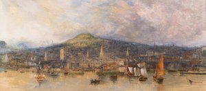 Dundee desde el río de Jane Stewart Smith