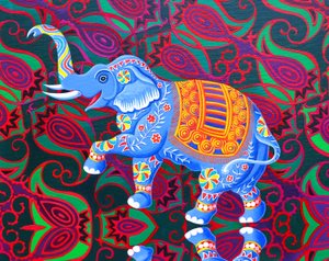 Elefante Indio de Jane Tattersfield