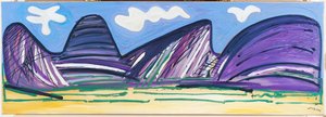 El camino a Ardnamurchan, 2015 de Janet McKenzie