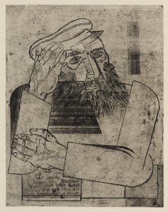 Ein Jude, c.1926 (aguafuerte)