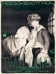 Cartel de la película muda 