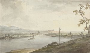 Vista del río de Januarius Zick