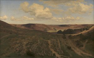 Paisaje en Nejsum en Vendsyssel de Janus La Cour