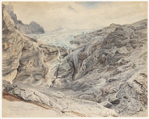Glaciar Rosenlaui de Janus La Cour