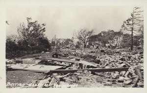Secuelas del Gran Terremoto de Kanto, Japón, 1923 de Japanese Photographer