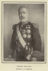 Barón Hayashi, Ministro en Inglaterra