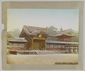Templo en el Parque Shiba, Tokio, Japón de Japanese Photographer