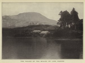 El Palacio del Mikado en el Lago Hakone