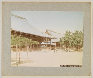 Templo West Honganji, Kioto, Japón de Japanese Photographer