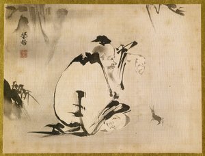 Un Inmortal Taoísta, c.1816-28 de Japanese School