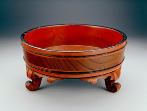 Cuenco usado para una ceremonia budista de lavado de manos, 1345 o 1406