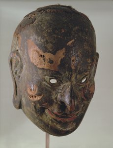 Cabeza de Deva, período Nara de Japanese School