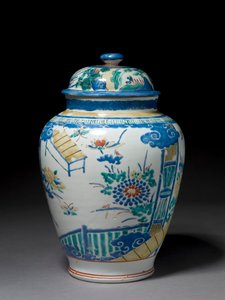 Jarra con tapa asociada, c.1660-80