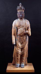Juichimen Kannon (Kannon de once cabezas), período Heian, principios del siglo X de Japanese School