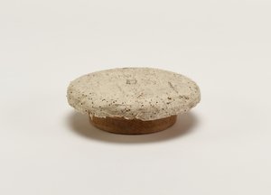 Tapa para la boca del tarro de almacenamiento de hojas de té, finales del siglo XIX-principios del siglo XX de Japanese School