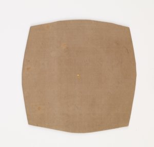 Tapete para exhibición de jarra de almacenamiento de hojas de té (shikigoromo), mediados del siglo XVI - mediados del siglo XVII