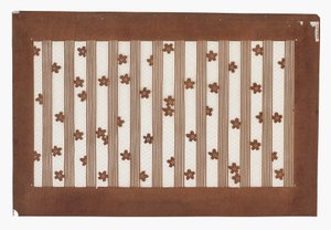 Plantilla de papel (katagami), finales del siglo XIX