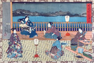 Preparando pescado de Japanese School