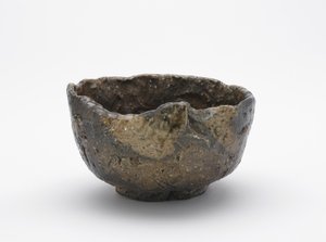 Cuenco de servir, Shigaraki, prefectura de Shiga, período Edo, siglo XVIII o XIX de Japanese School