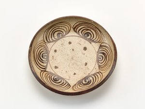 Plato de servir con diseño de "ojo de caballo", 1800-1830 de Japanese School