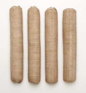 Conjunto de cuatro almohadillas cilíndricas de Japanese School