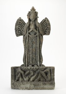 Estatuilla (piedra gris tosca)