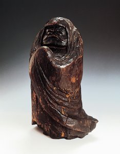 Estatuilla que representa a Daruma (Bodhidharma, fundador y primer patriarca del Zen) de Japanese School