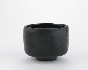 Tazón de té, Kioto, período Edo de Japanese School