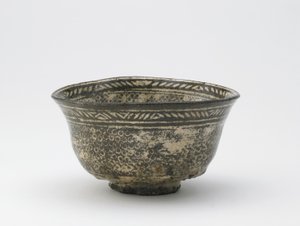 Cuenco de té, Matsue, prefectura de Shimane, período Edo, siglo XVIII-principios del siglo XIX de Japanese School