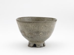 Tazón de té en estilo mishima de Japanese School