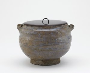 Jarra de agua para ceremonia del té, período Edo de Japanese School