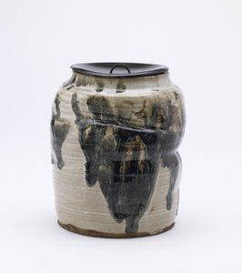 Jarra de agua para ceremonia del té, período Edo de Japanese School