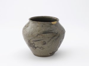 Jarra de agua para ceremonia del té, prefectura de Saga, período Edo, siglos XVII-XVIII de Japanese School