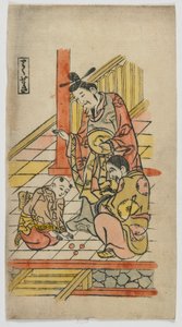 Las seis artes (Rikuseki) período Edo de Japanese School