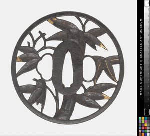 Tsuba: Bambú de Japanese School