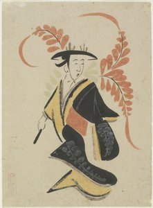 Doncella de la glicinia, finales del siglo XVII - principios del siglo XVIII de Japanese School