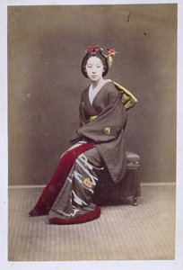 Joven con kimono, c.1860-70
