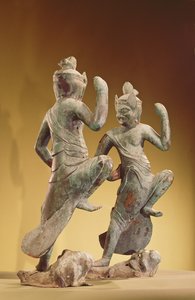 Zao Gongen, Período Heian (794-1185) (bronce dorado)
