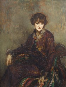 Retrato de Daisy Fellowes, nacida Marguerite Decazes de Glücksbierg de Jaques Èmile Blanche