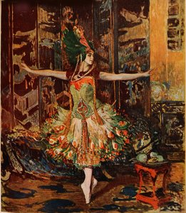 Tamara Karsavina. Portada de la revista Jugend de Jaques Èmile Blanche