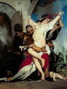 El rapto de una mujer herzegovina, 1861
